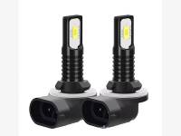 H27/881 140W. LED լուսարձակող հակամառախուղային լուսարձակների պայծառ և ունիվերսալ լամպեր 360 ճառագայթով 6000K